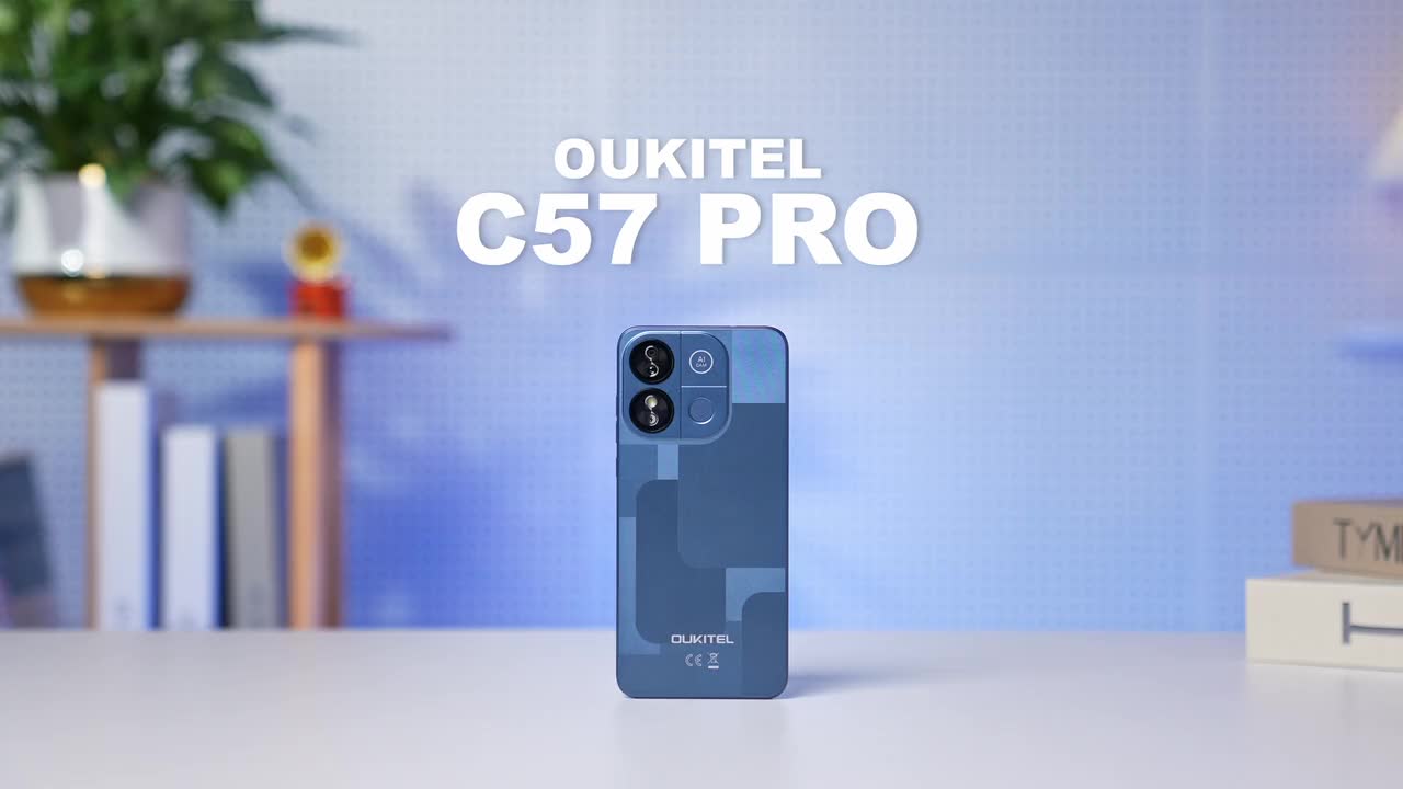 OUKITEL C57 Pro SIMフリー&アンロック スマートフォン、16GB+128GB