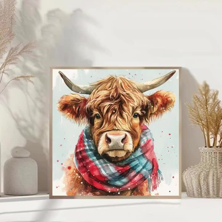 JOZYSH 1pc, Cross Stitch Embroidery Kit, Living Room, Bedroom