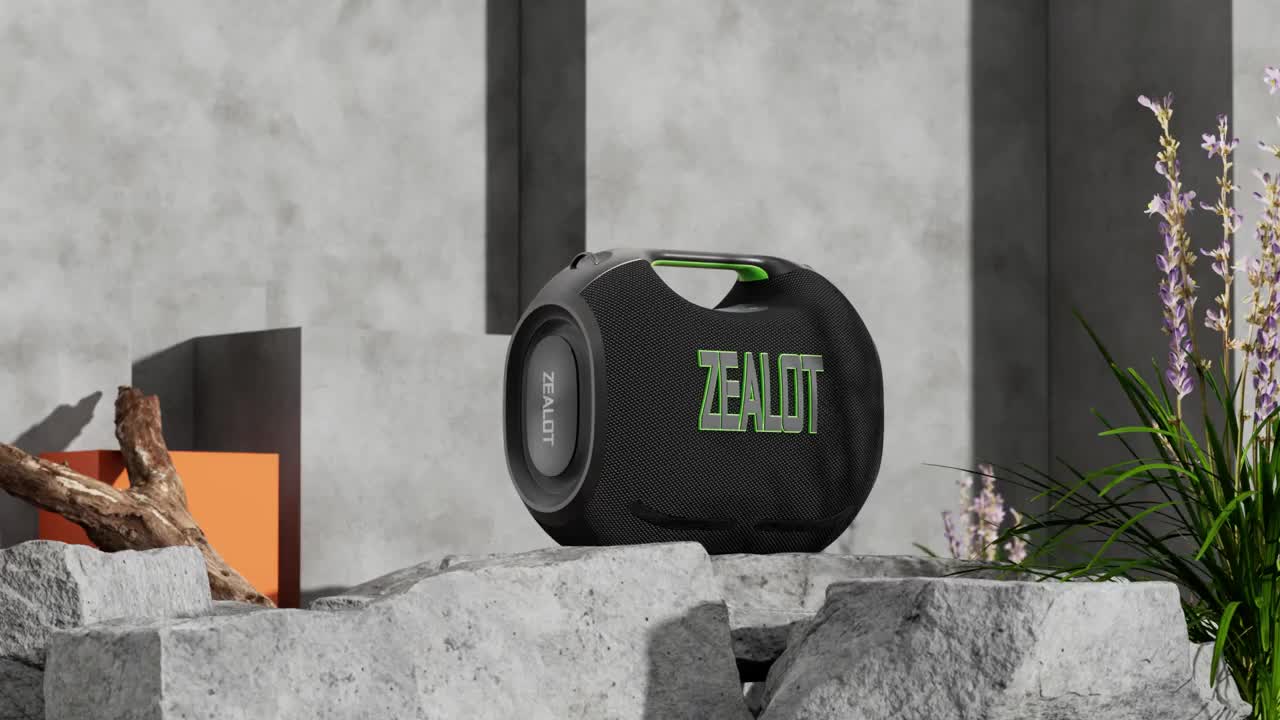 ZEALOT ZE01 120W Outdoor Portable Wireless Speaker, 24000mAh